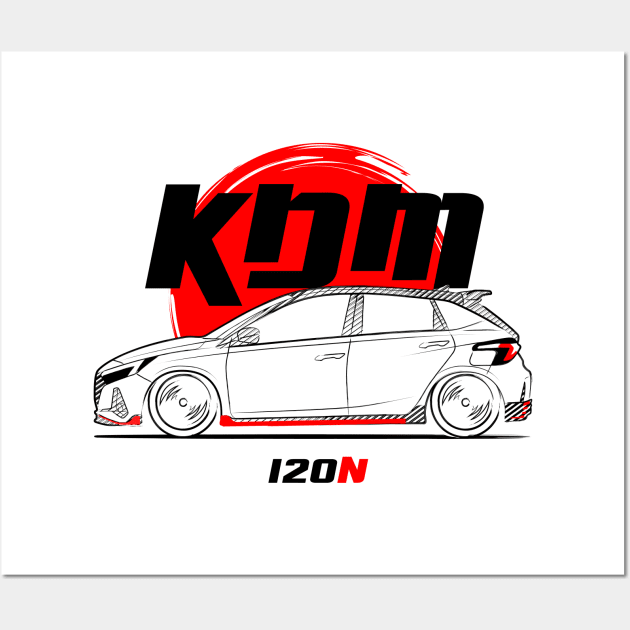 I20 N KDM Wall Art by GoldenTuners